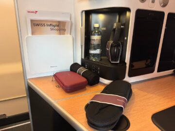 Swiss Business Class Airbus A350 Amenities2
