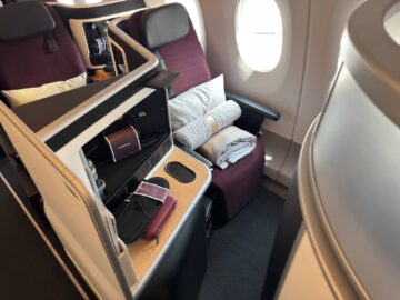 Swiss Business Class Airbus A350 Privacy Seat