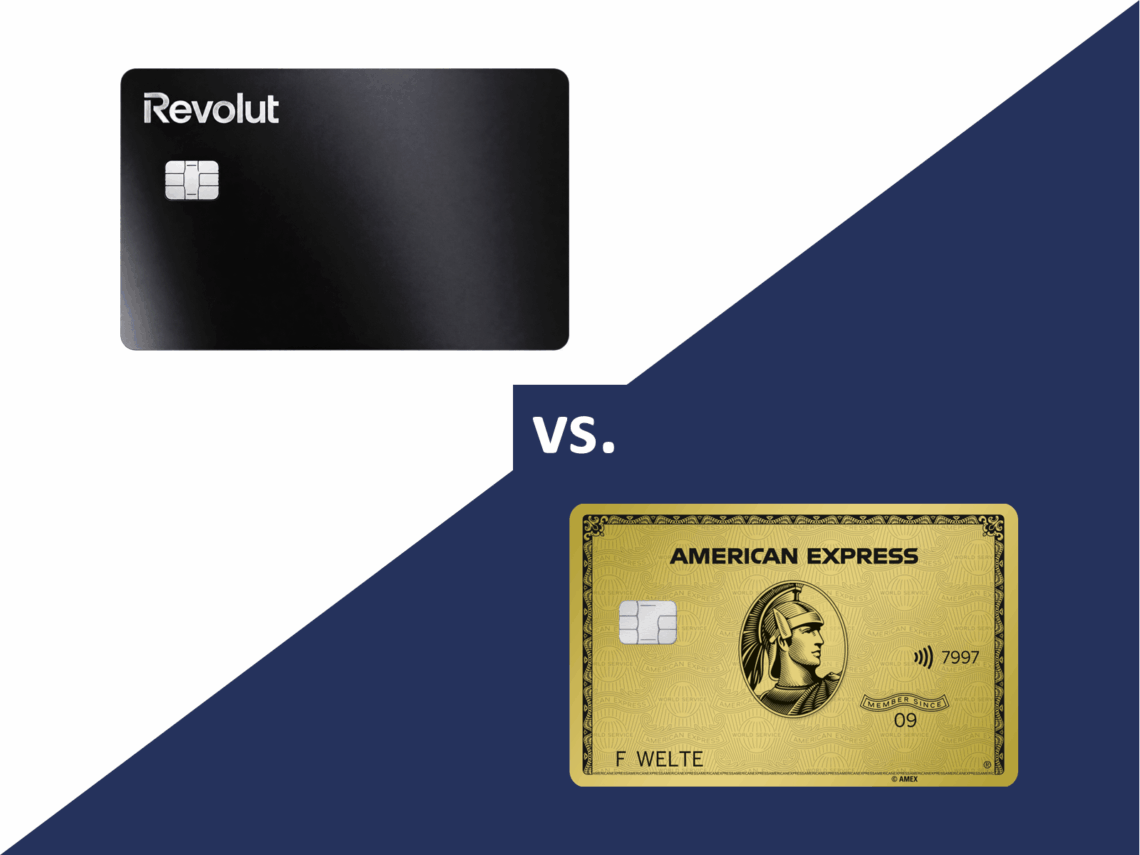 Vergleich American Express Gold Card Revolut Metal