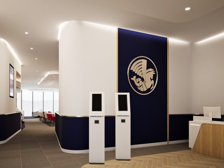 Air France Lounge Frankfurt Terminal 3 Eingang Copyright