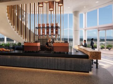 Alaska Airlines Lounge Seattle Cafe Copyright