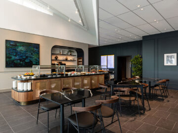 American Express Centurion Lounge Schiphol Amsterdam Buffet Copyright