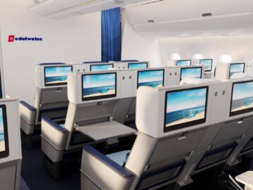 Edelweiss Airbus A350 Neue Kabine Premium Economy Class 1