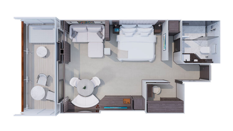 Explora III Deluxe Penthouse Grundriss