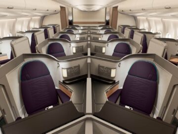 Hawaiian Airlines Airbus A330 Leihōkū Suites Kabine Copyright