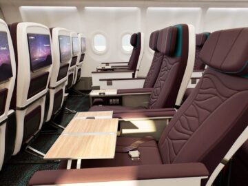 Hawaiian Airlines Airbus A330 Premium Reserve Sitz Copyright