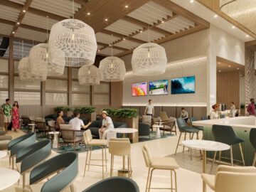 Hawaiian Airlines Lounge Honolulu Sitzbereich Copyright