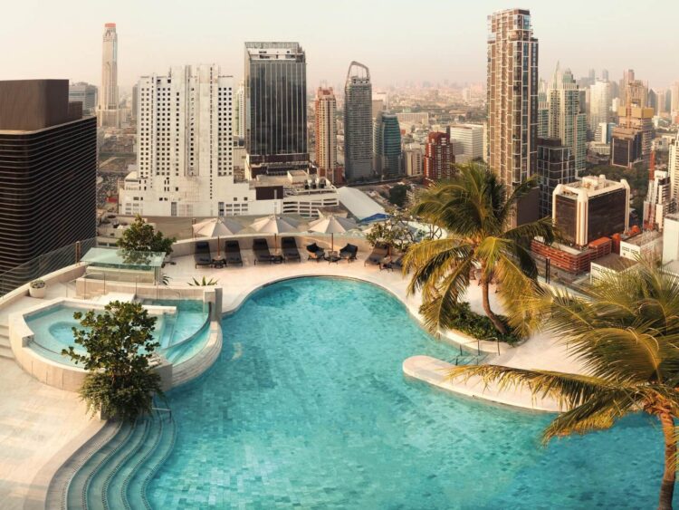 InterContinental Bangkok Pool Copyright