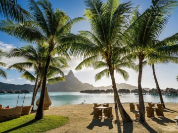 Intercontinental Bora Bora Resort Thalasso Ausblick Copyright