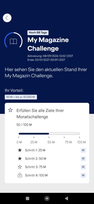 Miles And More My Magazine Challenge Oktober