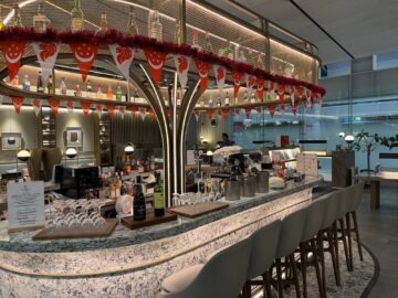Singapore Airlines Silverkris Lounge Seoul Incheon Bar