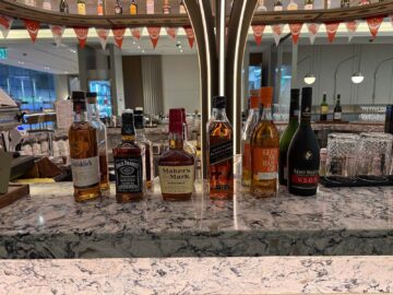 Singapore Airlines Silverkris Lounge Seoul Incheon Hochprozentiger Alkohol