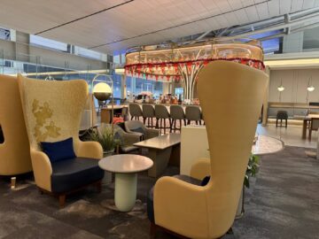 Singapore Airlines Silverkris Lounge Seoul Incheon Hohe Sessel