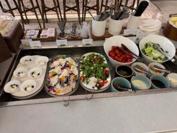 Singapore Airlines Silverkris Lounge Seoul Incheon Salat