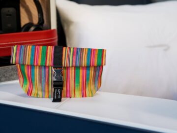 British Airways Airbus A380 Neue Kabine Business Class Amenity Kit Copyright