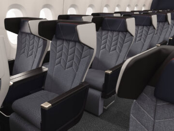 British Airways Airbus A380 Neue Kabine Premium Economy Class Sitze Copyright