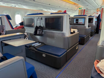 Edelweiss Airbus A350 900 Business Class Mittlere Reihe