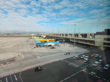 Skyteam Lounge Flughafen Frankfurt Terminal 3 Ausblick 1
