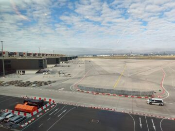 Skyteam Lounge Flughafen Frankfurt Terminal 3 Ausblick 2