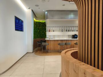 Skyteam Lounge Flughafen Frankfurt Terminal 3 Bar 2