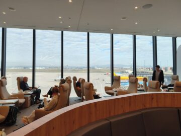 Skyteam Lounge Flughafen Frankfurt Terminal 3 Fenster 1