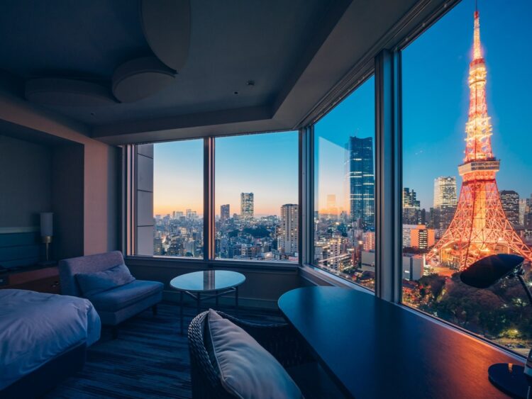 The Prince Park Tower Tokyo Ausblick Copyright