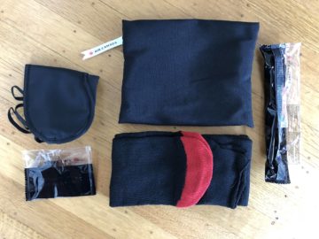air canada business class boeing 777 amenity kit