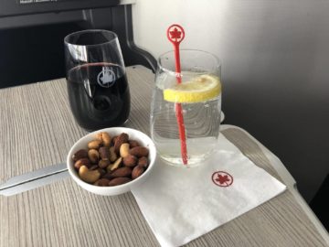 air canada business class boeing 777 nuesse wein
