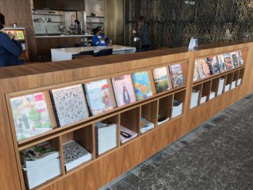 air canada maple leaf lounge vancouver auswahl zeitschriften
