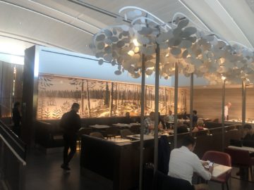 air canada signature suite toronto buffet bereich