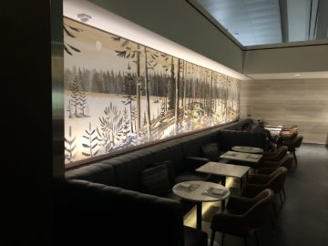 air canada signature suite toronto buffet bereich tische