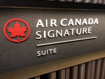 air canada signature suite toronto signature logo