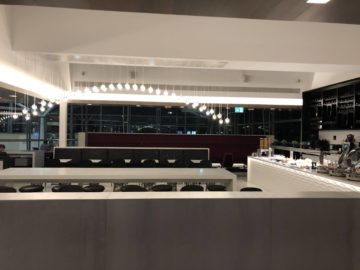 air new zealand brisbane international lounge blick in die lounge
