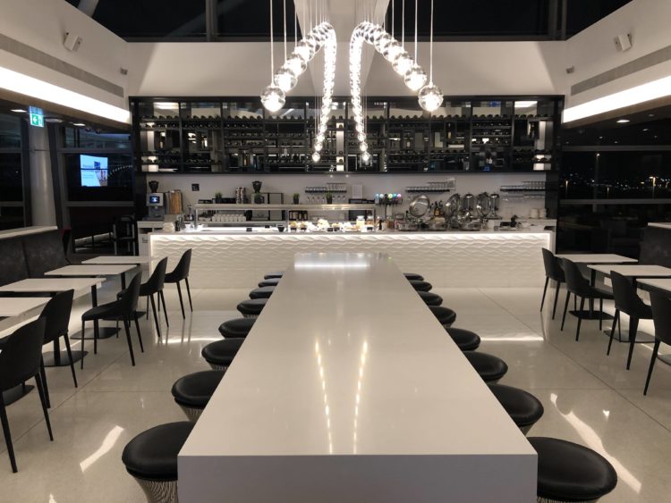 air new zealand brisbane international lounge buffet bereich