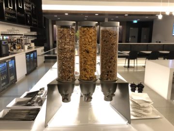 air new zealand brisbane international lounge muesli