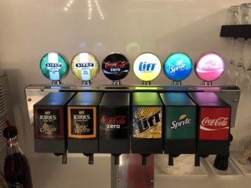 air new zealand brisbane international lounge softgetraenke