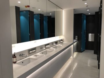 air new zealand brisbane international lounge toiletten