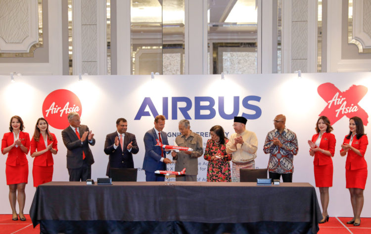 airasia bestellt airbus