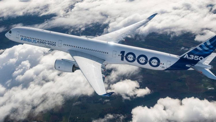 airbus a350 1000 flugzeug