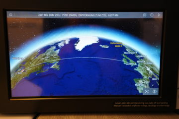 aircanada business class boeing 777 ansicht strecke