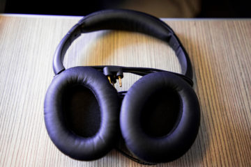 aircanada business class boeing 777 kopfhoerer over ear