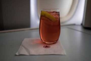 aircanada business class boeing 777 signature cocktail