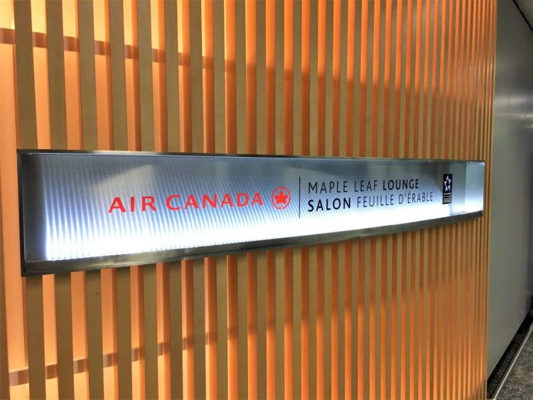 aircanada maple leaf gold lounge frankfurt eingangsbereich