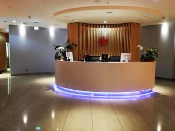 aircanada maple leaf gold lounge frankfurt empfang