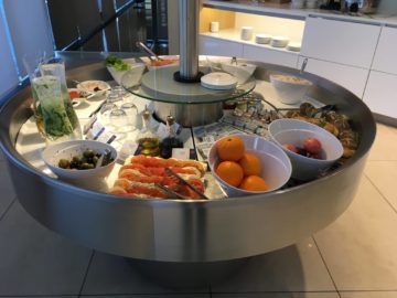 aircanada maple leaf gold lounge frankfurt kalte speisen