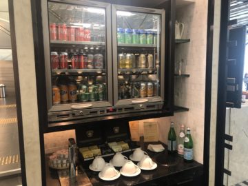 american express centurion lounge hong kong softdrinks