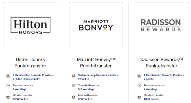 american express membership rewards transferpartener hotels 2