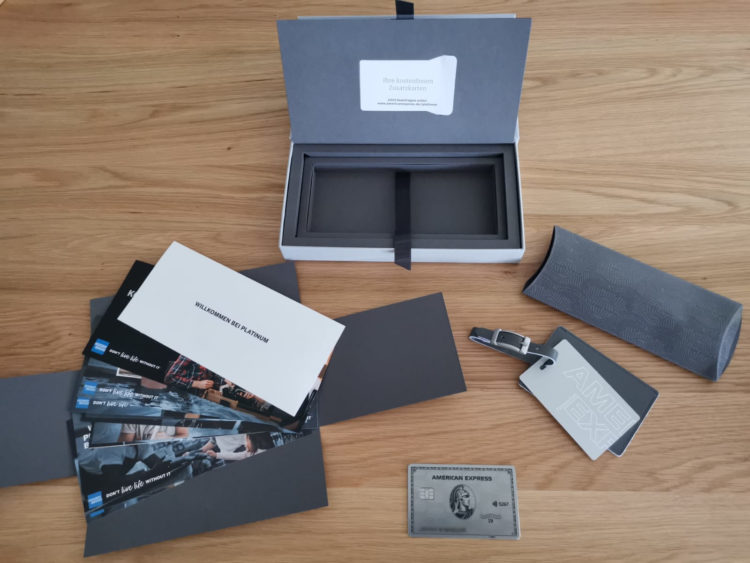 american express platinum metall willkommenspaket 3
