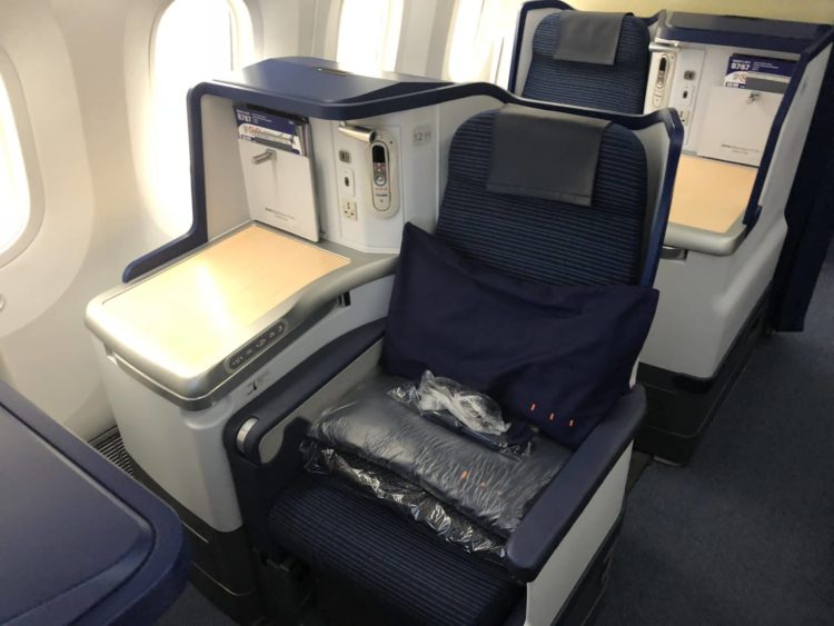 ana business class b787 9 sitz ohne direktem fenster