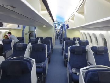 ana business class boeing 787 kabine 1